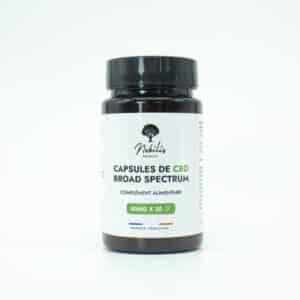 Capsules CBD – 30 x 50mg – sans THC